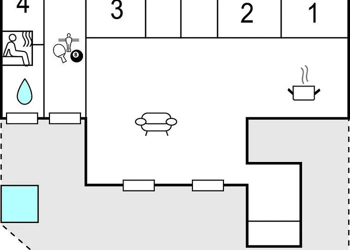 Awesome In Henne With Kitchen Henne Strand